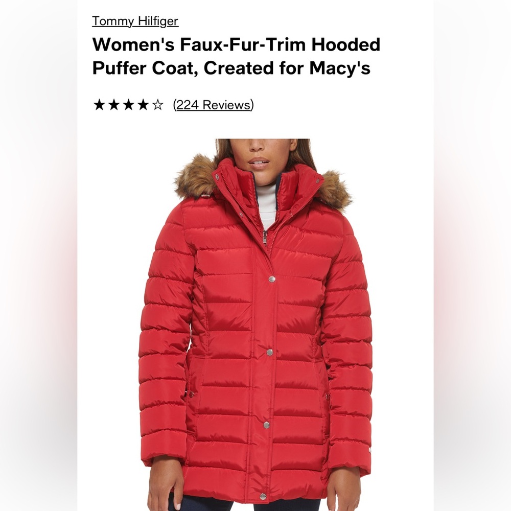 Tommy Hilfiger Puffer Coat